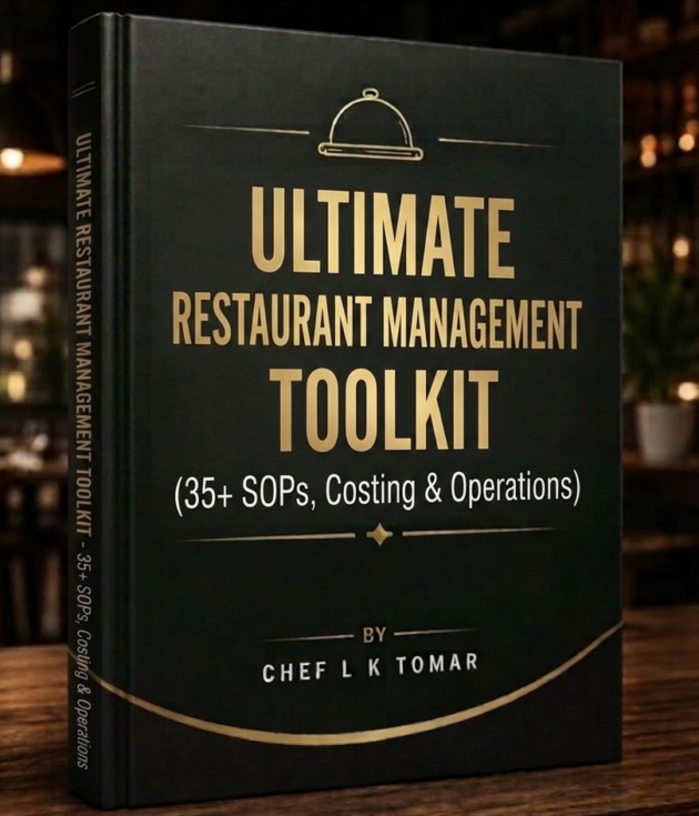ULTIMATE RESTAURANT MANAGEMENT TOOLKIT – 35+ SOPS, COSTING & OPERATIONS TEMPLATES