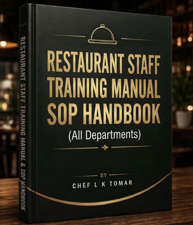 RESTAURANT STAFF TRAINING MANUAL & SOP HANDBOOK