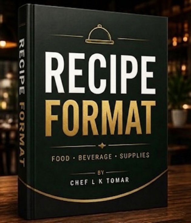 RECIPE FORMAT
