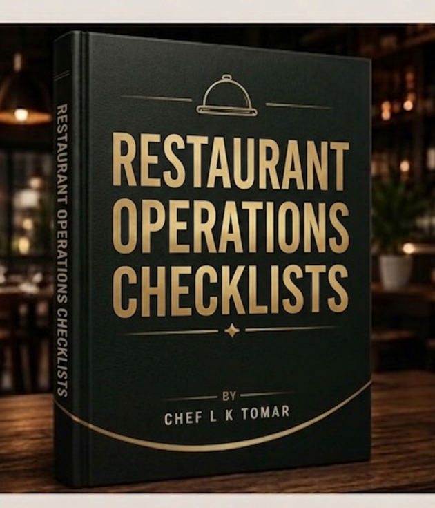 Restaurant Operations Checklists - (Chef L K Tomar)